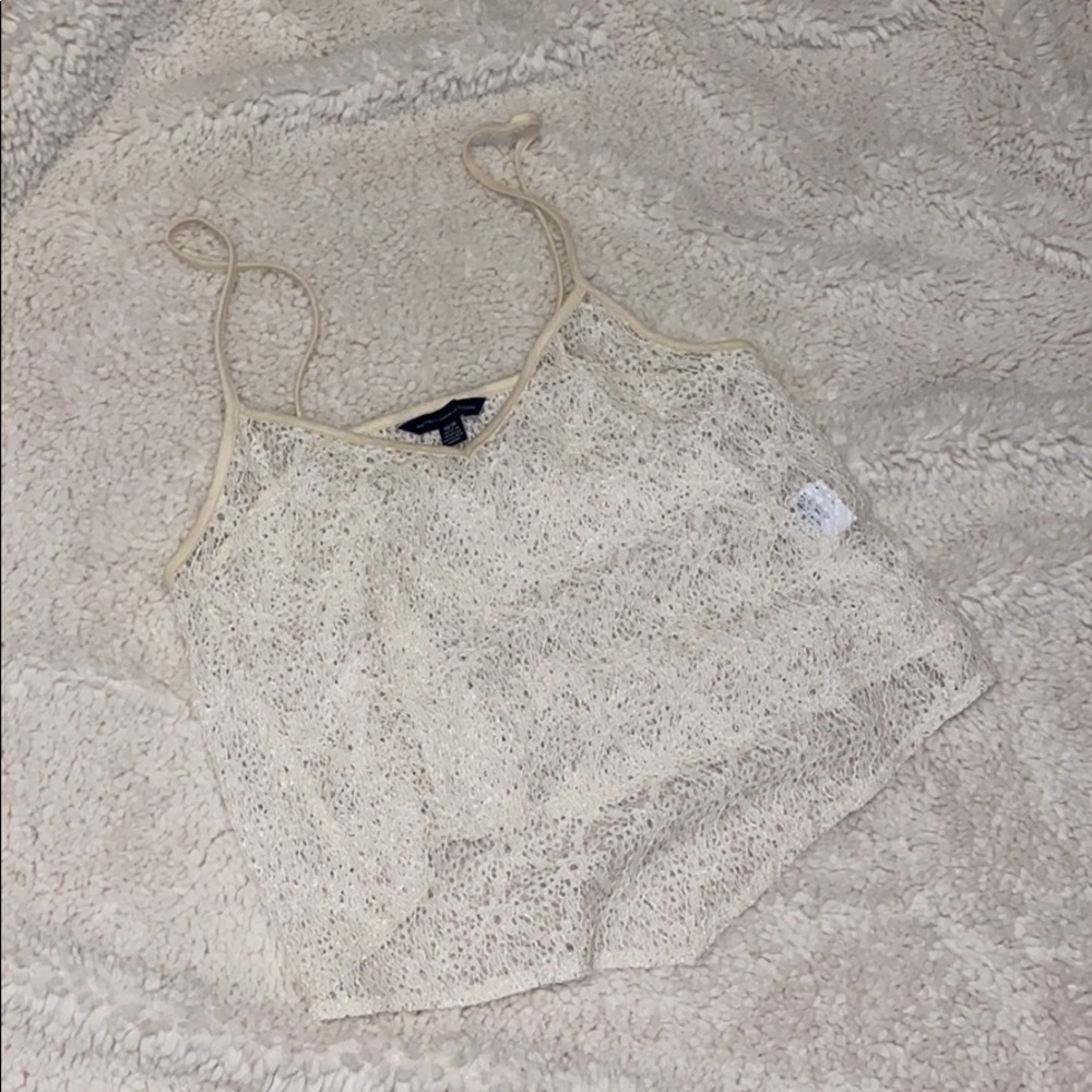 American Eagle Lace Crop Top